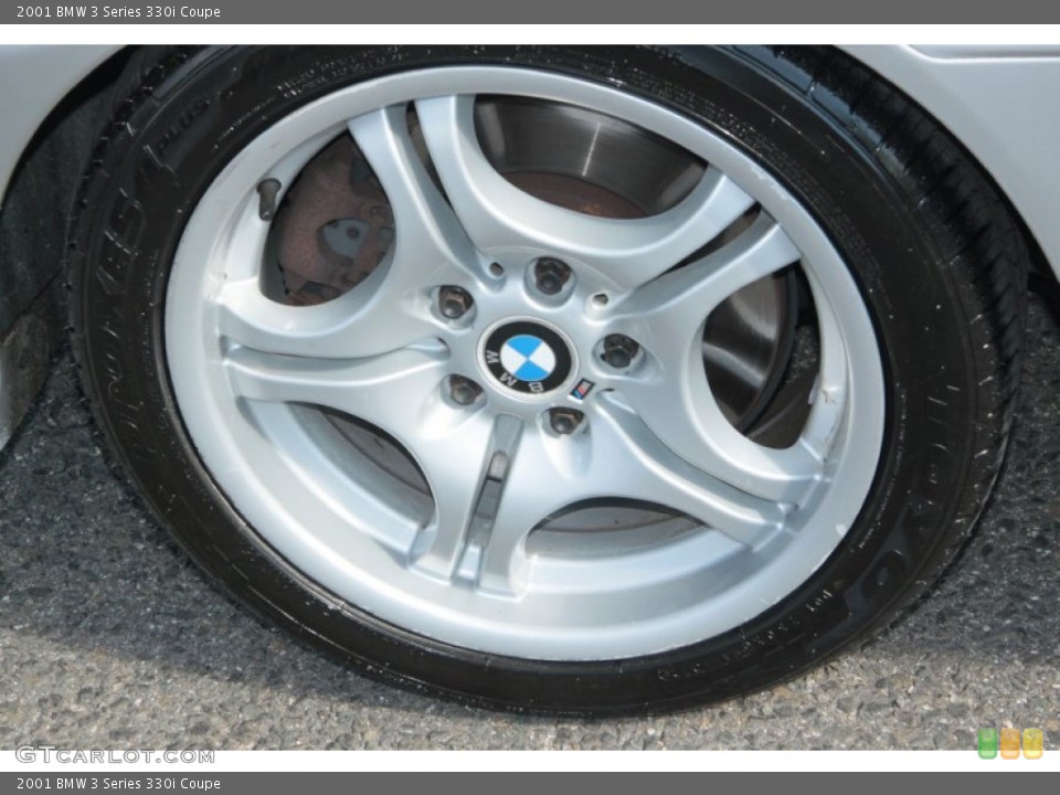 2001 BMW 3 Series 330i Coupe Wheel and Tire Photo #72528117