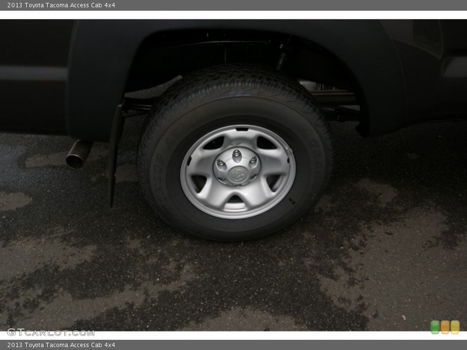 2013 Toyota Tacoma Access Cab 4x4 Wheel and Tire Photo #72540285