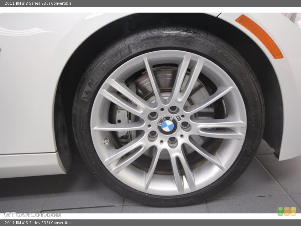 2011 BMW 3 Series 335i Convertible Wheel and Tire Photo #72541815