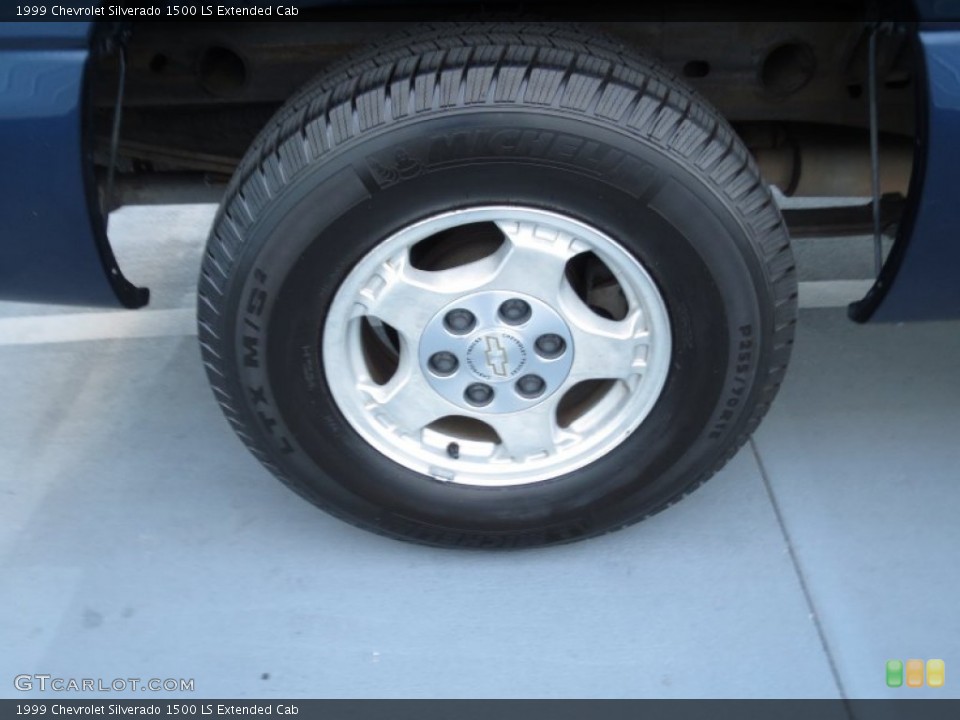 1999 Chevrolet Silverado 1500 LS Extended Cab Wheel and Tire Photo #72553083
