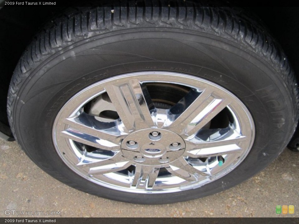 2009 Ford Taurus X Limited Wheel and Tire Photo #72554598