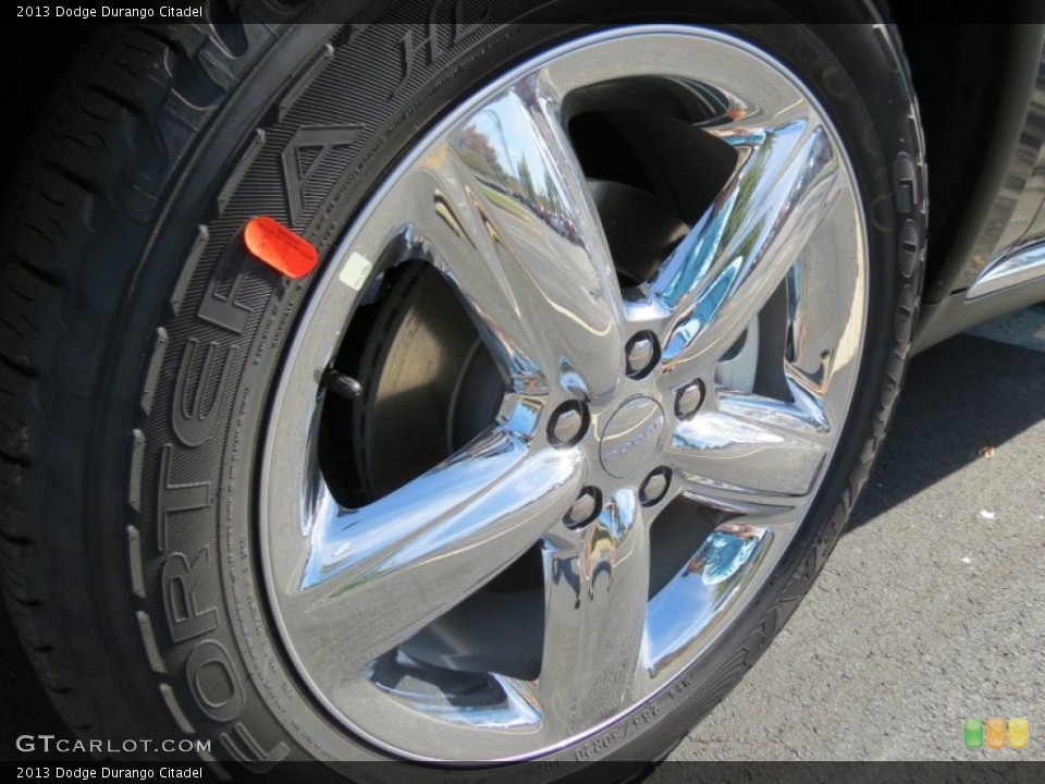 2013 Dodge Durango Citadel Wheel and Tire Photo #72562099