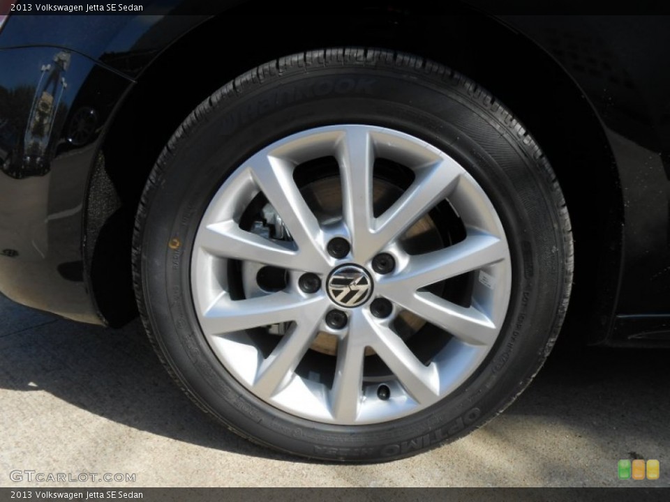 2013 Volkswagen Jetta SE Sedan Wheel and Tire Photo #72567895