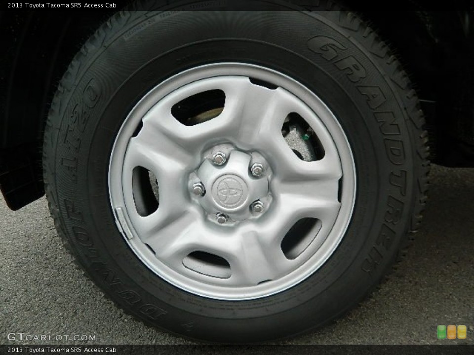 2013 Toyota Tacoma SR5 Access Cab Wheel and Tire Photo #72569340