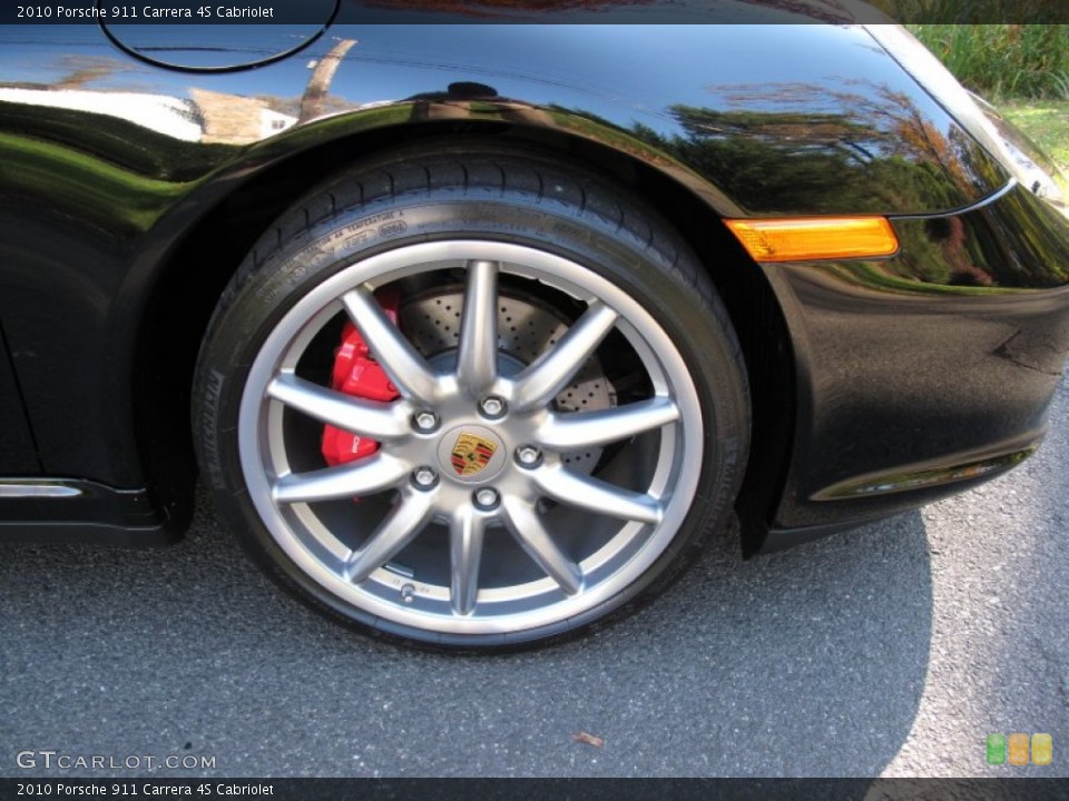 2010 Porsche 911 Carrera 4S Cabriolet Wheel and Tire Photo #72571434