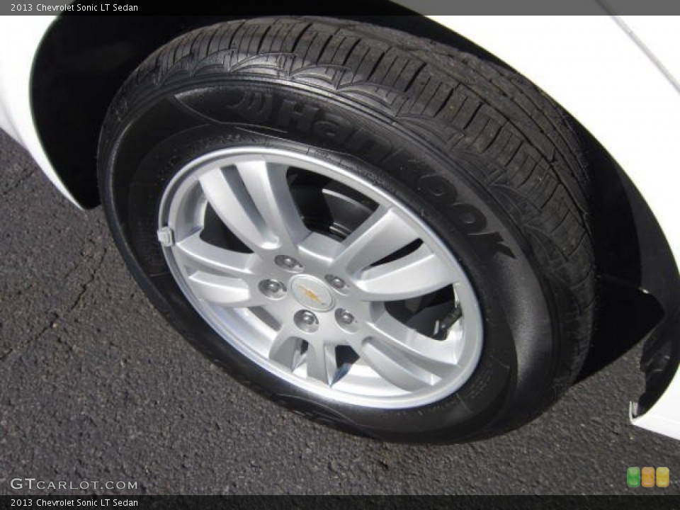 2013 Chevrolet Sonic LT Sedan Wheel and Tire Photo #72580143