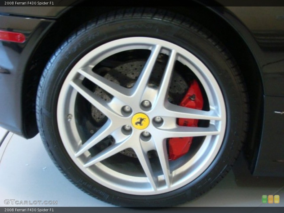 2008 Ferrari F430 Spider F1 Wheel and Tire Photo #72580622