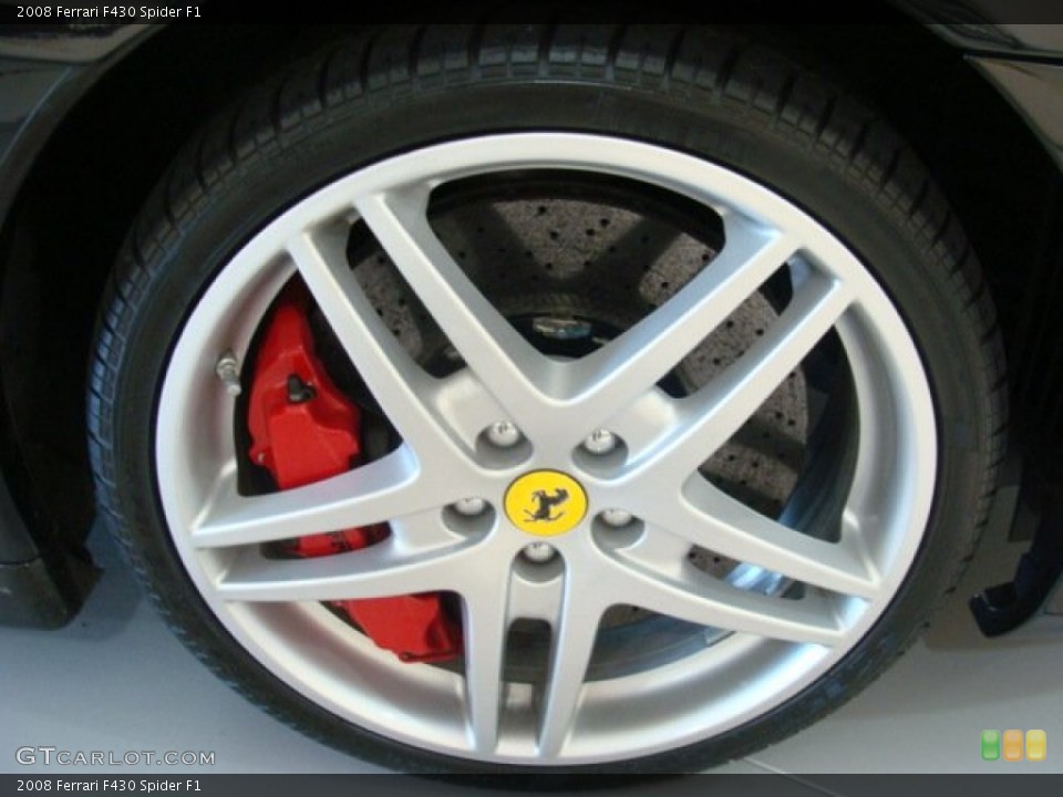 2008 Ferrari F430 Spider F1 Wheel and Tire Photo #72580638