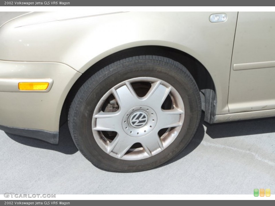 2002 Volkswagen Jetta GLS VR6 Wagon Wheel and Tire Photo #72583064