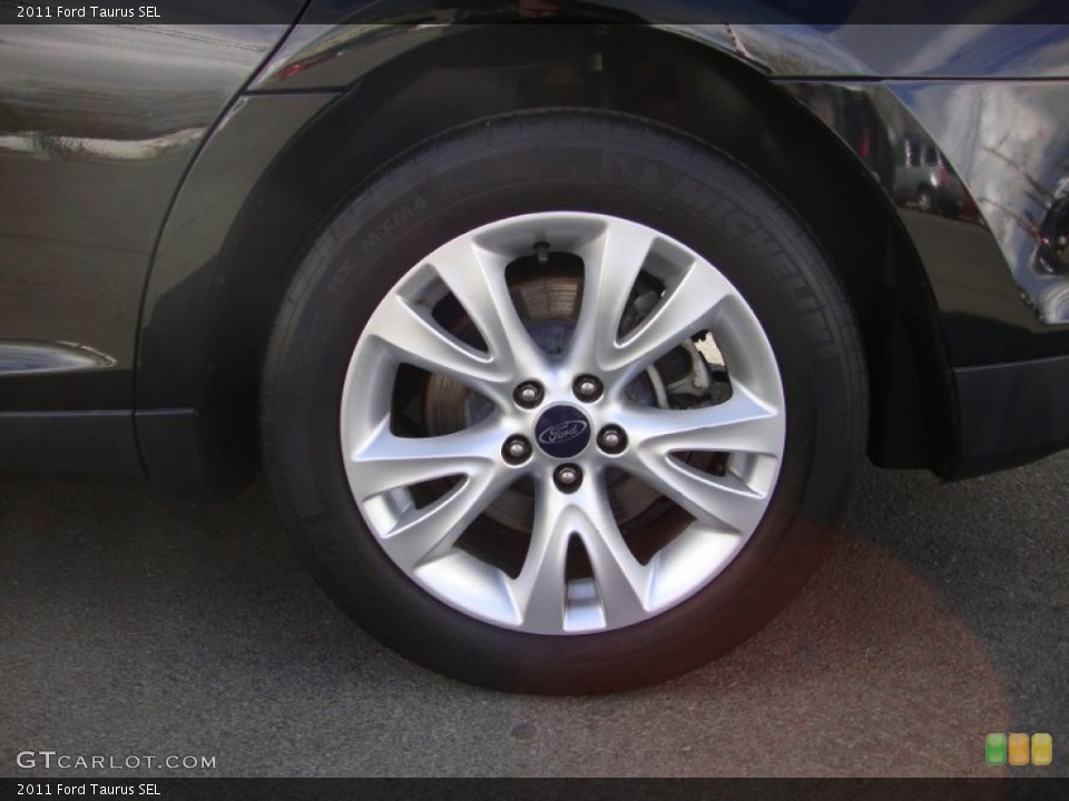 2011 Ford Taurus SEL Wheel and Tire Photo #72590934