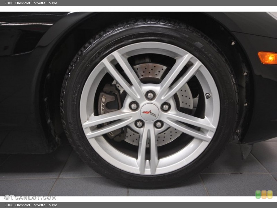 2008 Chevrolet Corvette Coupe Wheel and Tire Photo #72599439