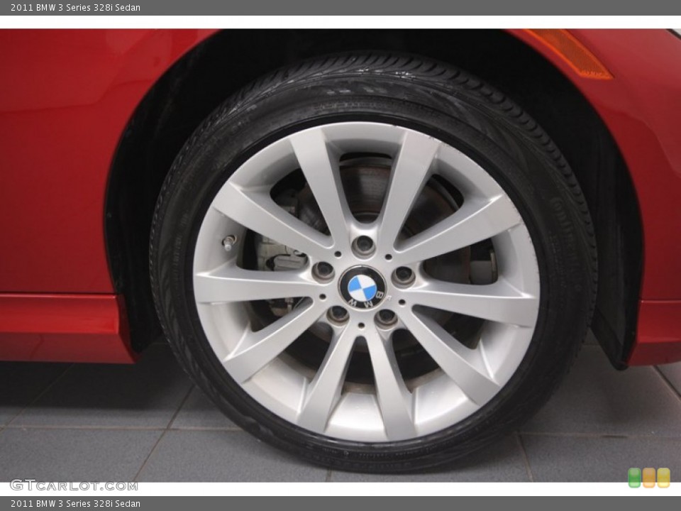 2011 BMW 3 Series 328i Sedan Wheel and Tire Photo #72603140