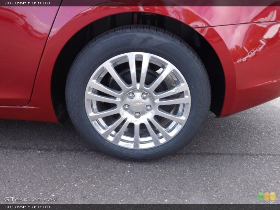 2013 Chevrolet Cruze ECO Wheel and Tire Photo #72609093