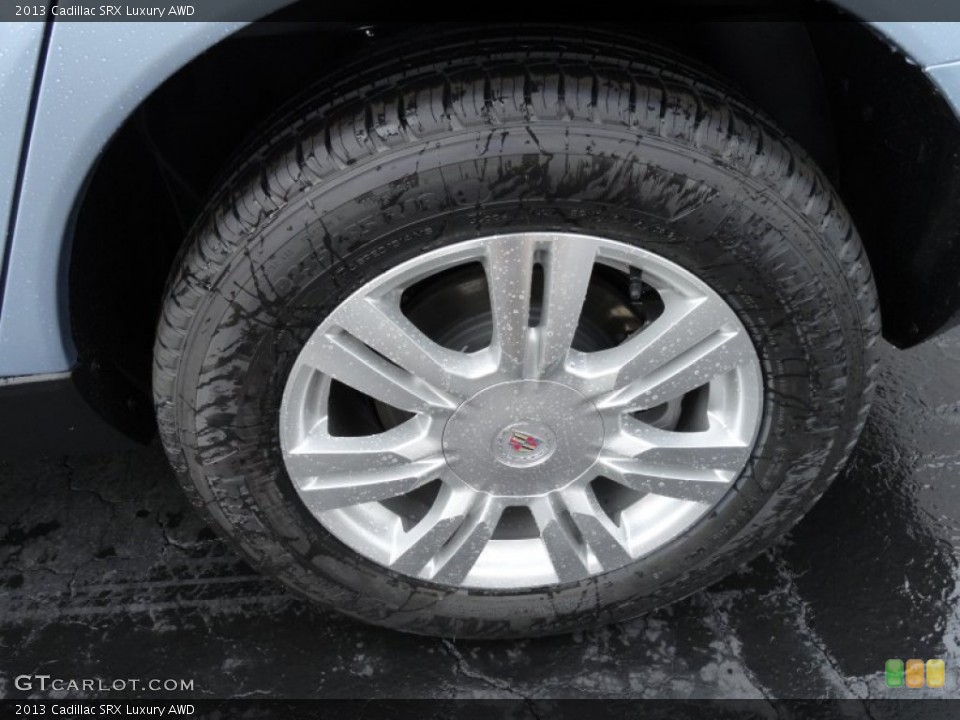 2013 Cadillac SRX Luxury AWD Wheel and Tire Photo #72616614
