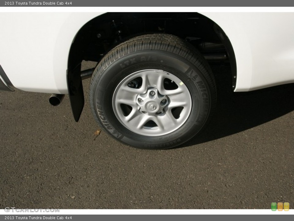 2013 Toyota Tundra Double Cab 4x4 Wheel and Tire Photo #72617663