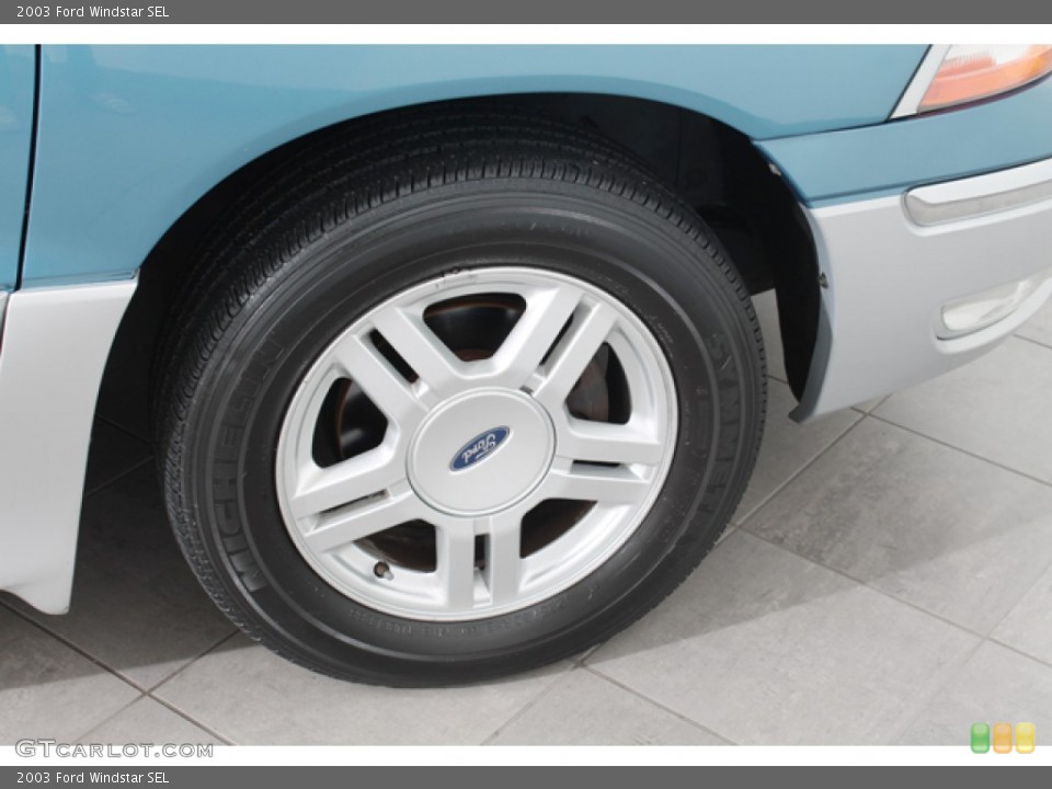2003 Ford Windstar SEL Wheel and Tire Photo #72618077