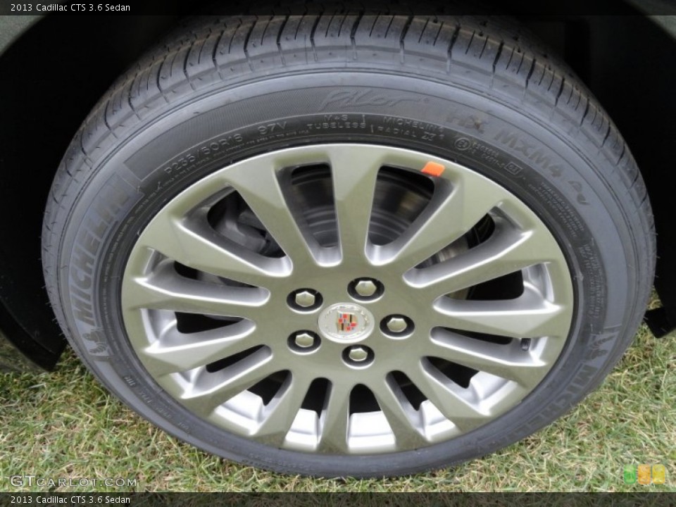 2013 Cadillac CTS 3.6 Sedan Wheel and Tire Photo #72618119