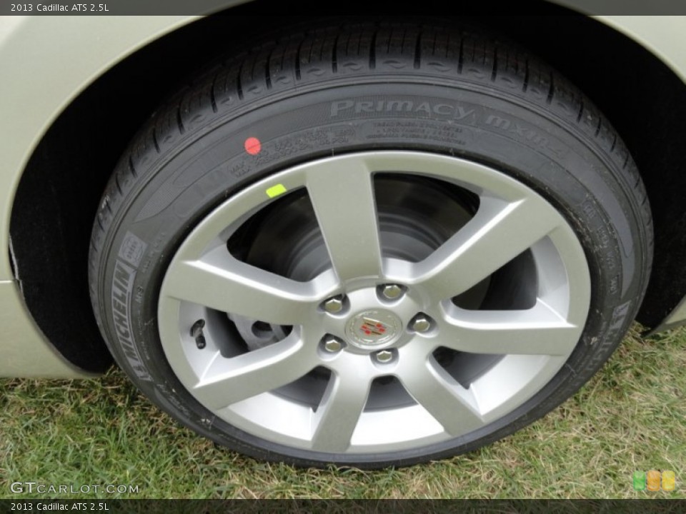 2013 Cadillac ATS 2.5L Wheel and Tire Photo #72618626