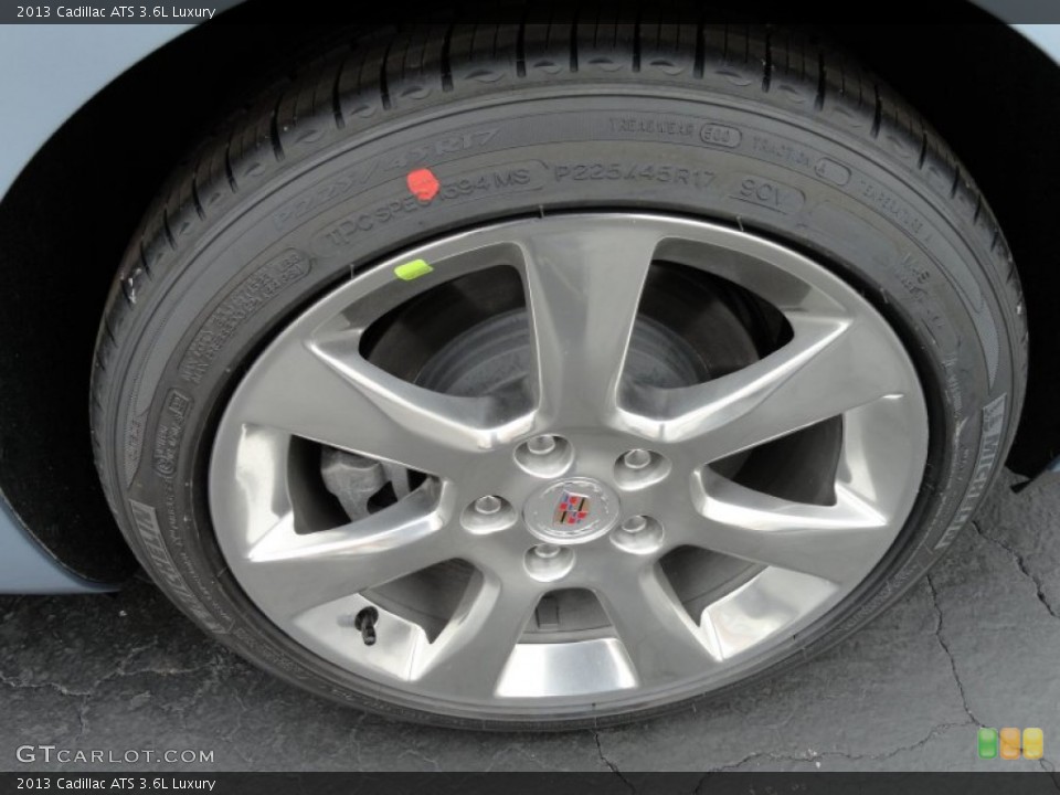 2013 Cadillac ATS 3.6L Luxury Wheel and Tire Photo #72619673