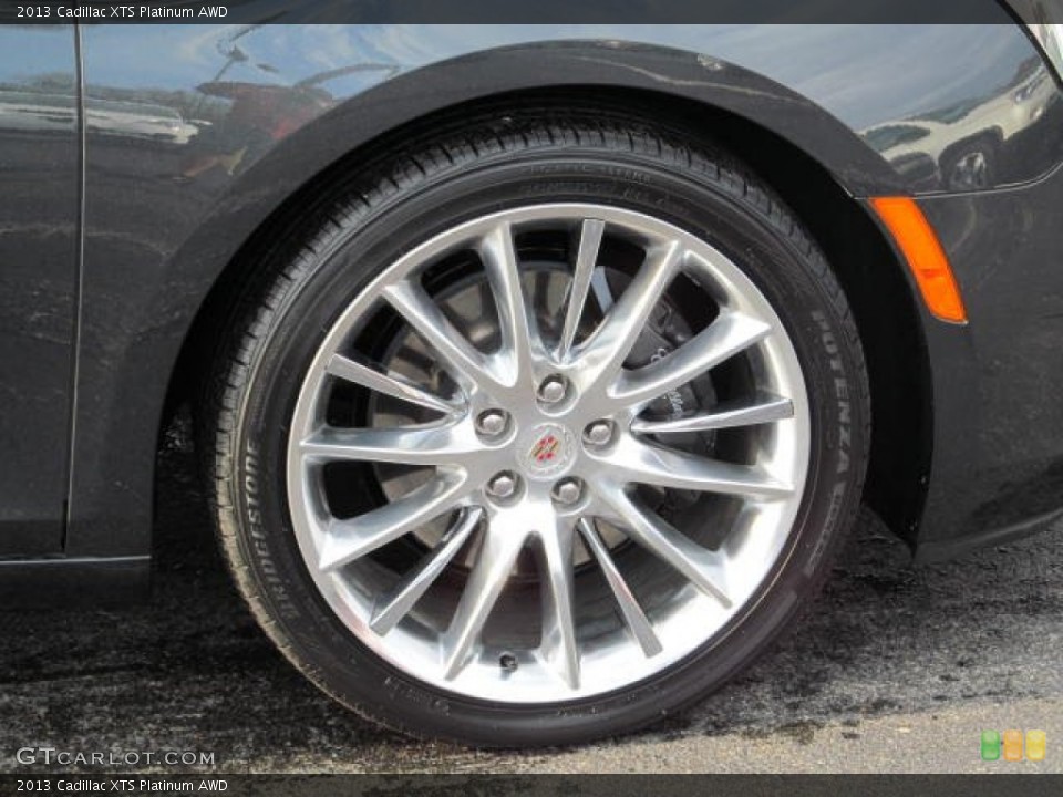 2013 Cadillac XTS Platinum AWD Wheel and Tire Photo #72621152