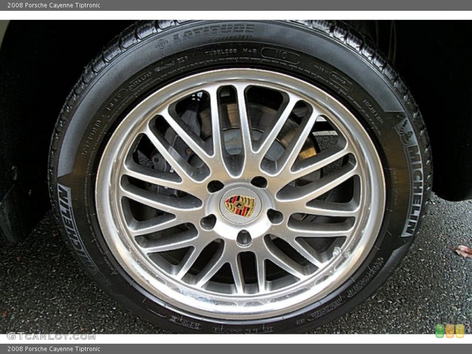 2008 Porsche Cayenne Tiptronic Wheel and Tire Photo #72624860