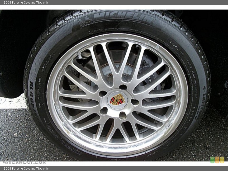 2008 Porsche Cayenne Tiptronic Wheel and Tire Photo #72624890