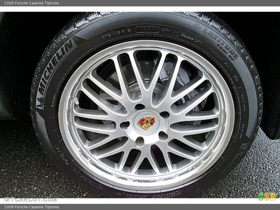 2008 Porsche Cayenne Tiptronic Wheel and Tire Photo #72624923