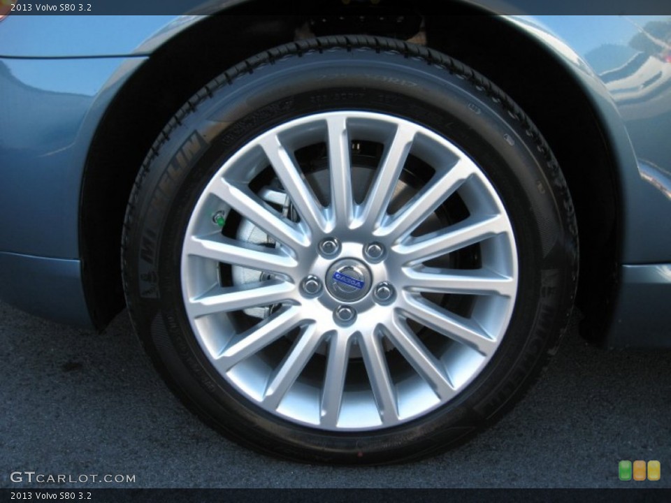 2013 Volvo S80 3.2 Wheel and Tire Photo #72625187
