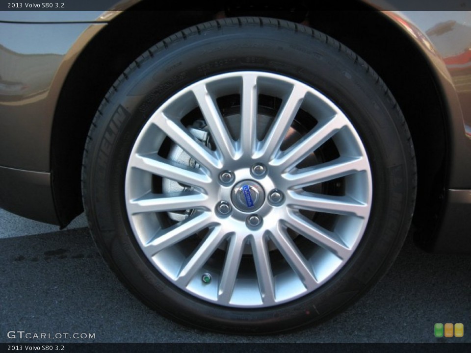 2013 Volvo S80 3.2 Wheel and Tire Photo #72625982