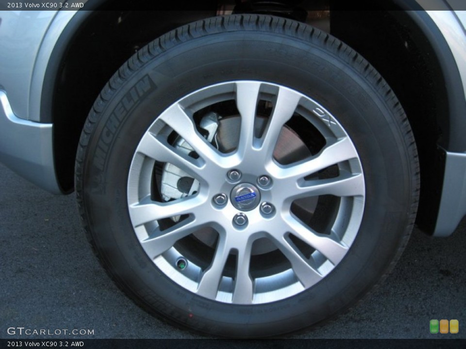 2013 Volvo XC90 3.2 AWD Wheel and Tire Photo #72626804