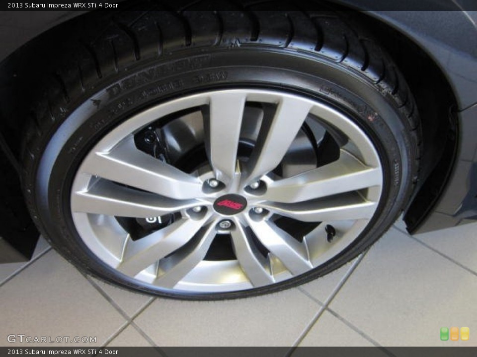 2013 Subaru Impreza WRX STi 4 Door Wheel and Tire Photo #72629888