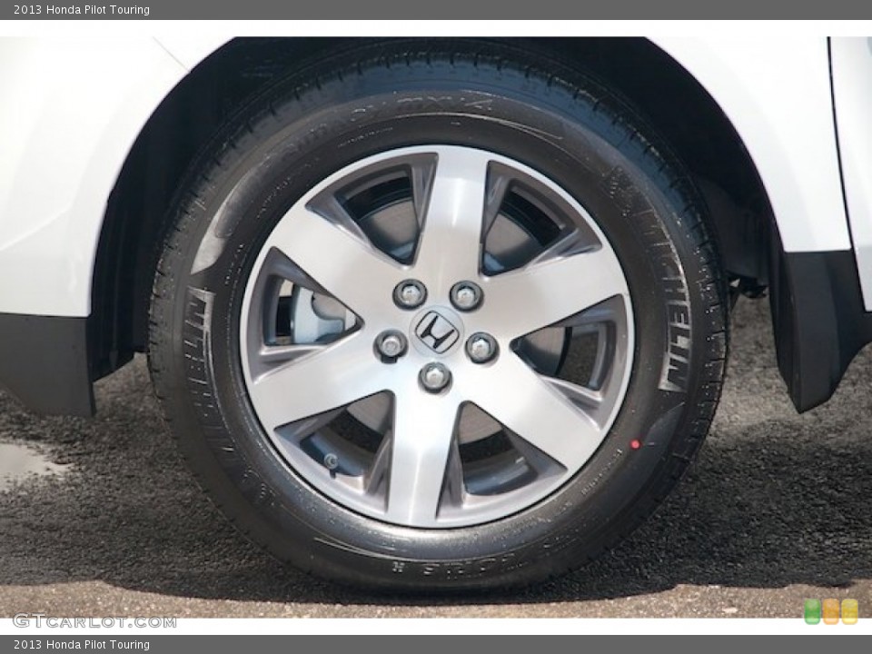 2013 Honda Pilot Touring Wheel and Tire Photo #72630143