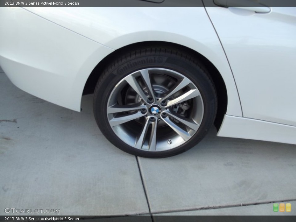 2013 BMW 3 Series ActiveHybrid 3 Sedan Wheel and Tire Photo #72630284