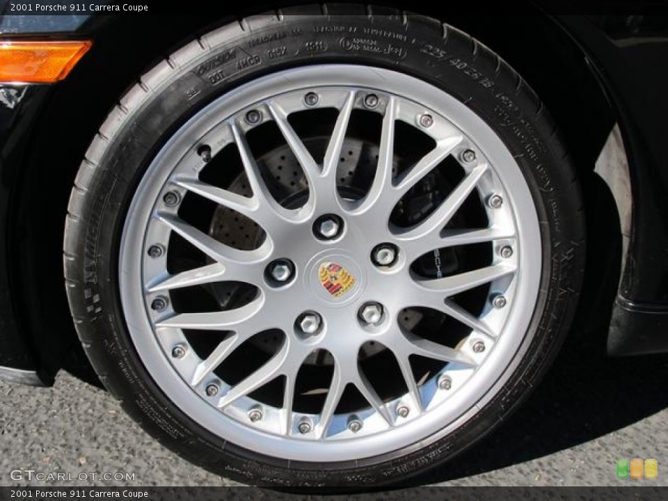 2001 Porsche 911 Carrera Coupe Wheel and Tire Photo #72632564