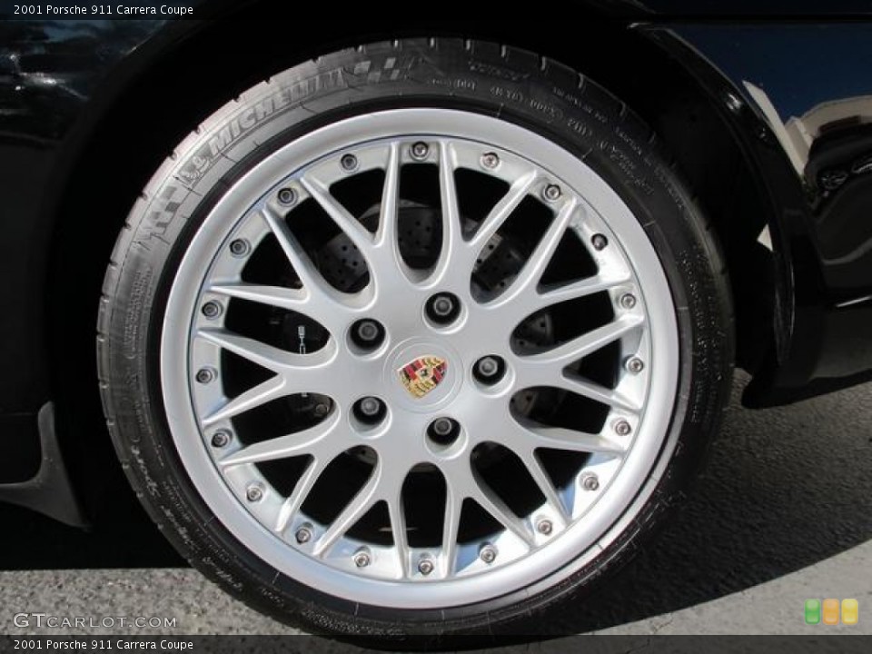 2001 Porsche 911 Carrera Coupe Wheel and Tire Photo #72632585