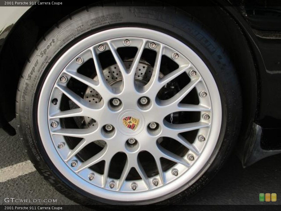 2001 Porsche 911 Carrera Coupe Wheel and Tire Photo #72632600
