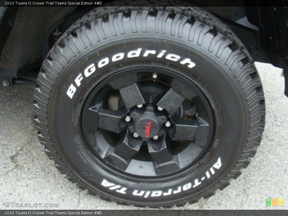 2010 Toyota FJ Cruiser Trail Teams Special Edition 4WD Wheel and Tire Photo #72642944