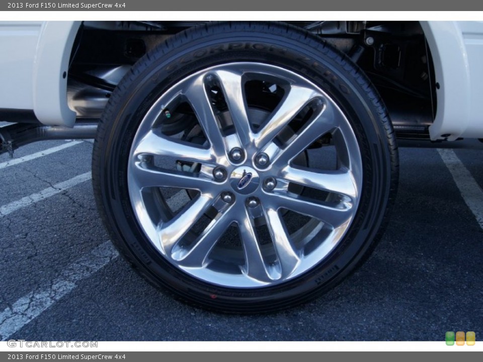 2013 Ford F150 Limited SuperCrew 4x4 Wheel and Tire Photo #72650303