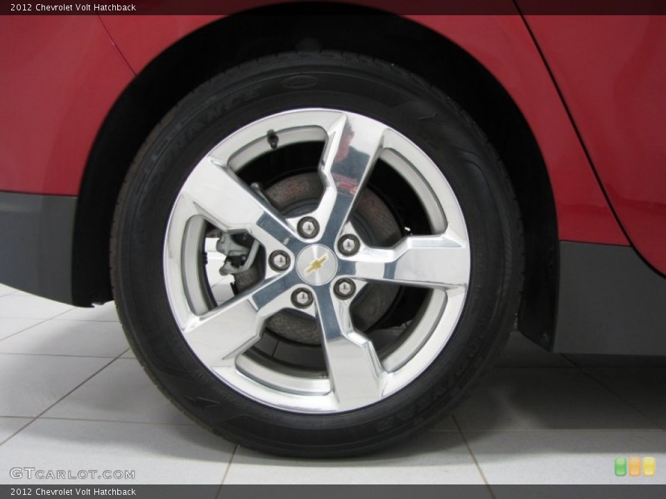2012 Chevrolet Volt Hatchback Wheel and Tire Photo #72653969