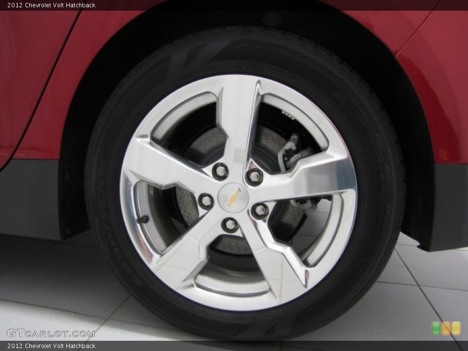 2012 Chevrolet Volt Hatchback Wheel and Tire Photo #72653978