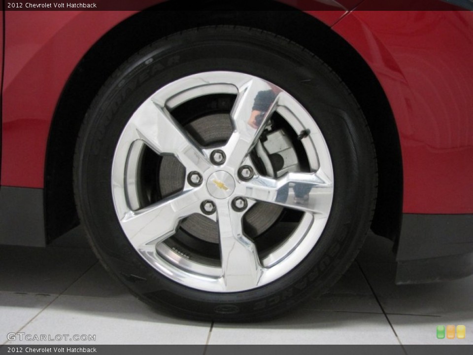 2012 Chevrolet Volt Hatchback Wheel and Tire Photo #72653984