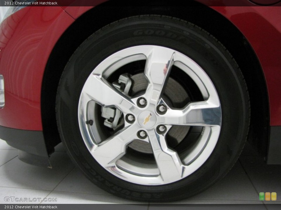 2012 Chevrolet Volt Hatchback Wheel and Tire Photo #72653990
