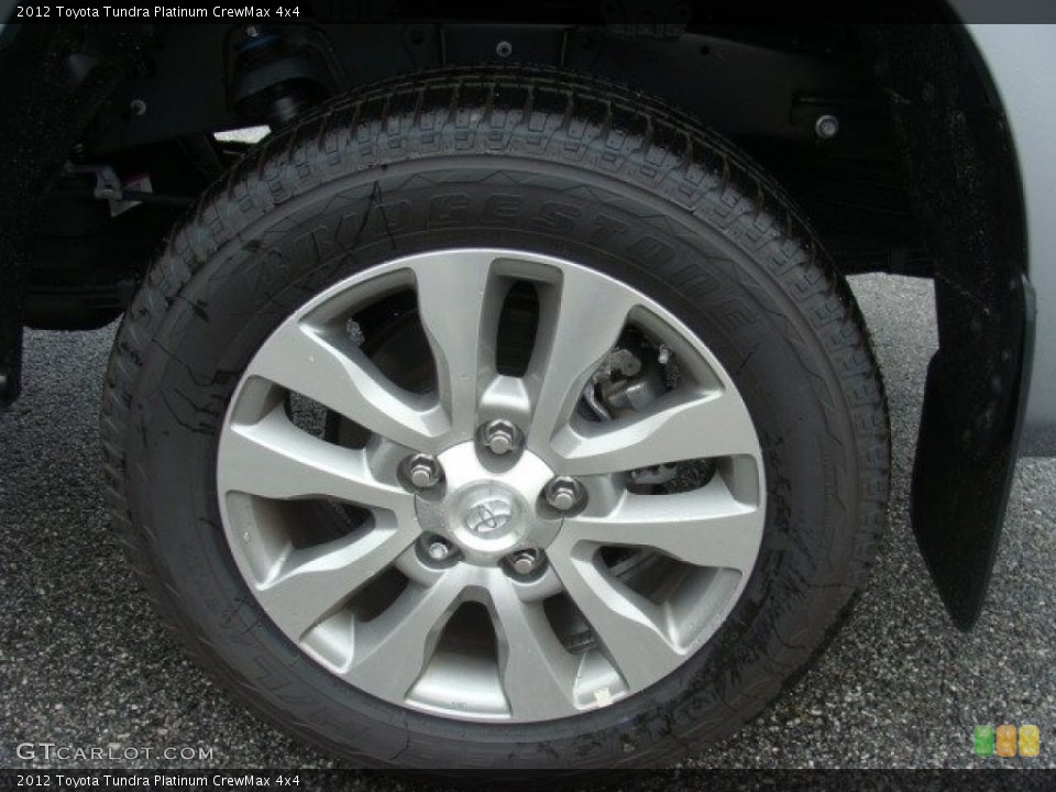 2012 Toyota Tundra Platinum CrewMax 4x4 Wheel and Tire Photo #72657796