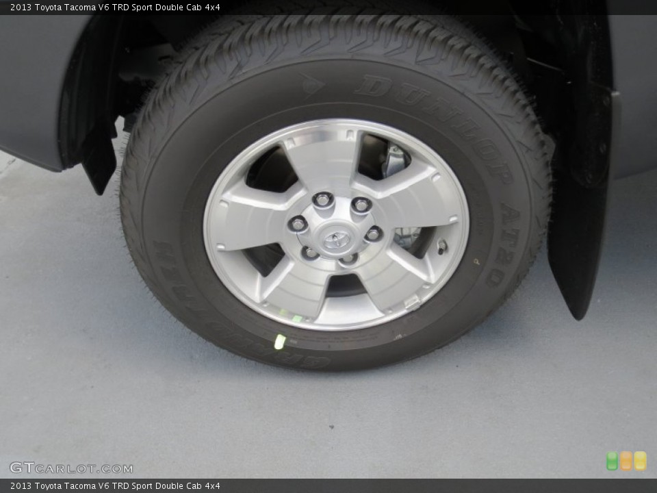2013 Toyota Tacoma V6 TRD Sport Double Cab 4x4 Wheel and Tire Photo #72666607