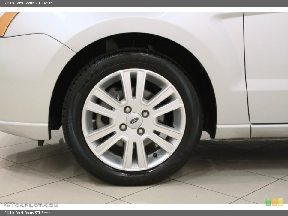 2010 Ford Focus SEL Sedan Wheel and Tire Photo #72667038