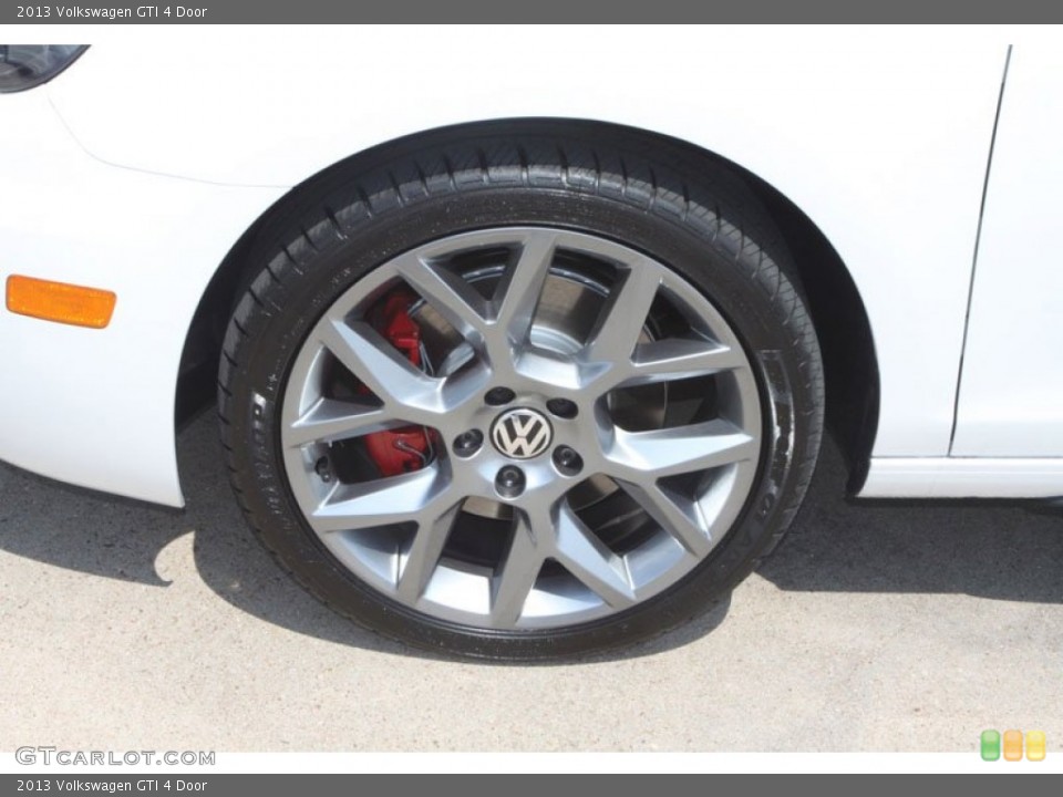 2013 Volkswagen GTI 4 Door Wheel and Tire Photo #72667625