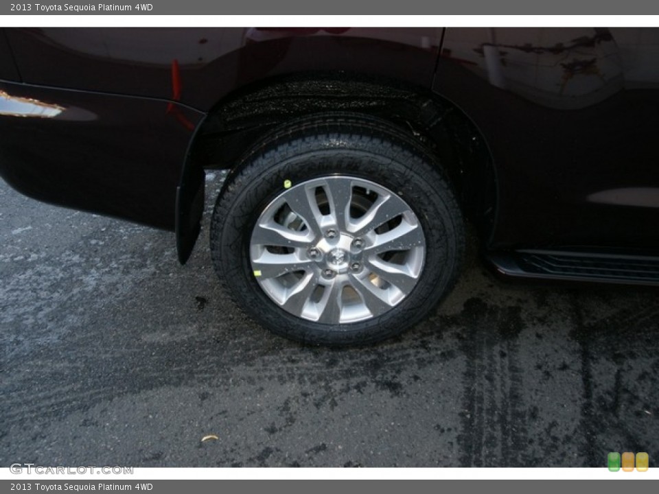 2013 Toyota Sequoia Platinum 4WD Wheel and Tire Photo #72669079