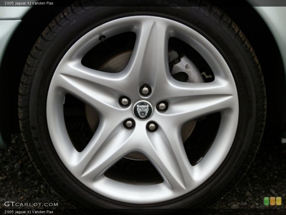 2005 Jaguar XJ Vanden Plas Wheel and Tire Photo #72671410