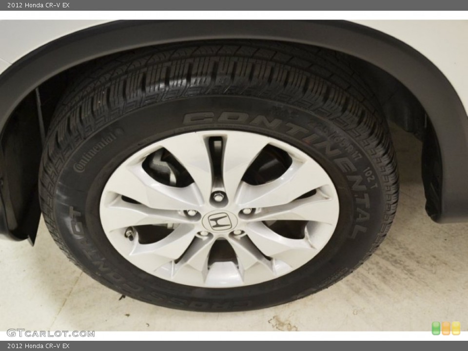 2012 Honda CR-V EX Wheel and Tire Photo #72674860