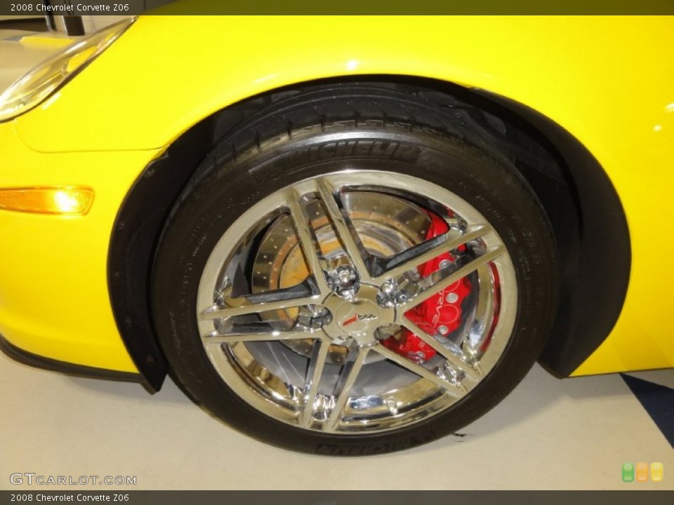 2008 Chevrolet Corvette Z06 Wheel and Tire Photo #72676345